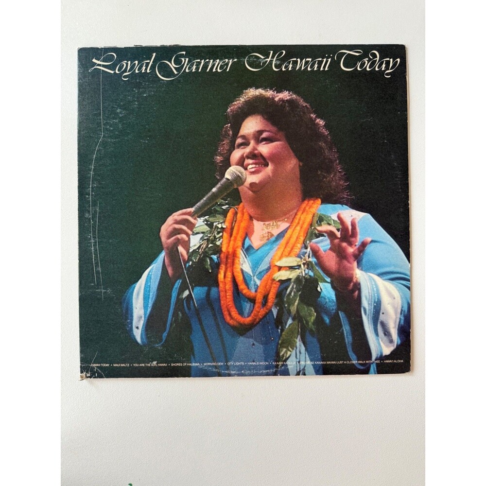 Loyal Garner Hawaii Today LP 1977 Hula Records HS-558 Cleaned EX